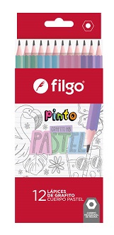 (153031) LAPIZ FILGO GRAFIT HB CUERPO PASTEL - ESCRITURA - LAPICES Y GRAFITOS