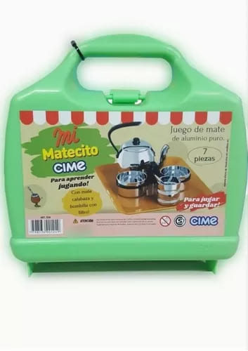 (519124) MALETIN C/MATE ALUMINIO 124 - JUGUETERIA NACIONAL - CIME