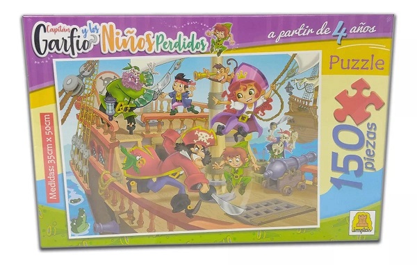 (521214) PUZZLE GARFIO 150P.IM IMPLAS *214* - JUGUETERIA JUEGOS - IMPLAS