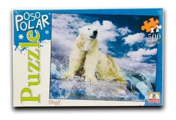 (521278) OSO POLAR 500 PCS IMPLAS 278 - JUGUETERIA JUEGOS - IMPLAS