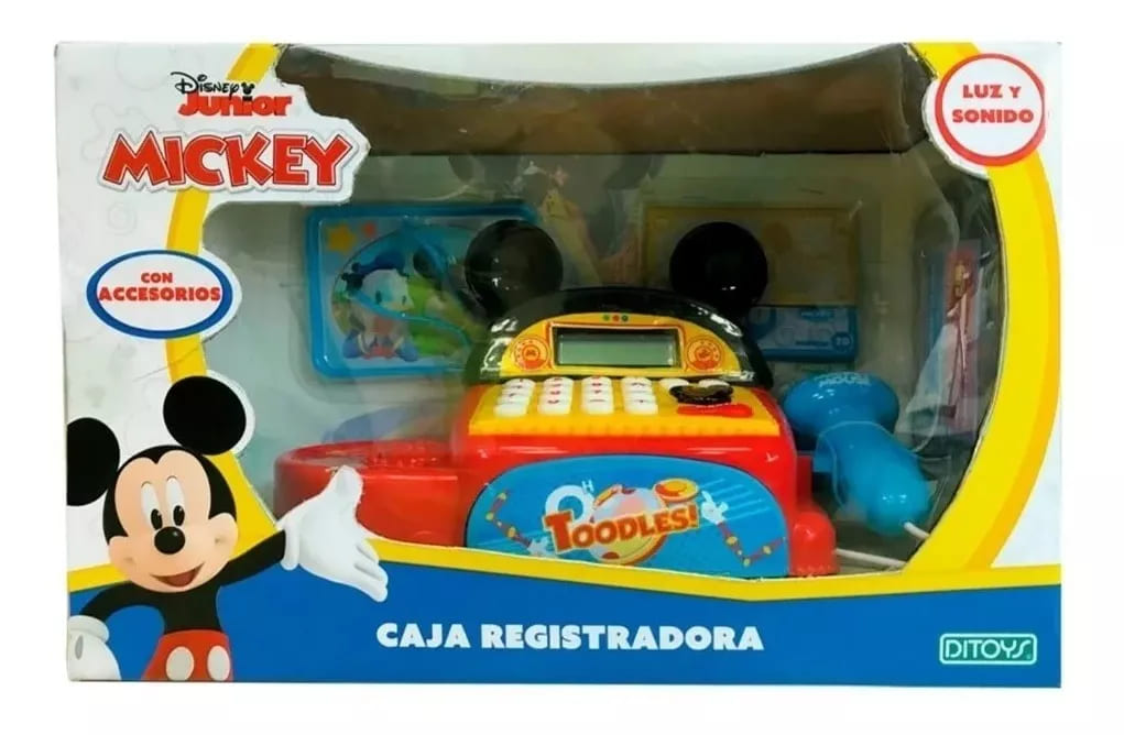 (5332542) REGISTRADORA MICKEY/MINNIE 2542 DIT - JUGUETERIA IMPORTADO - DITOYS